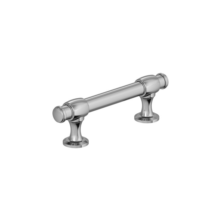 Polished Chrome 5-1/16" Traditional Cabinet Pull