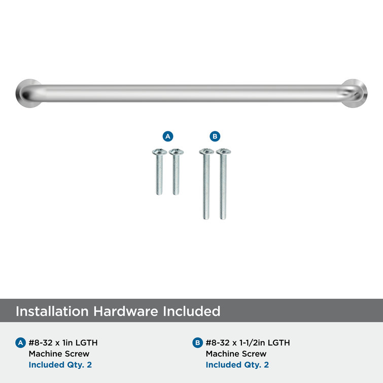Polished Chrome 6-5/16 Inch Modern Cabinet Bar Pull