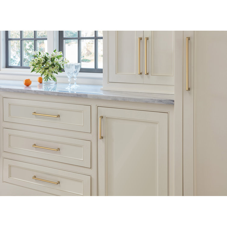Champagne Bronze 6-5/16" Modern Bar Cabinet Pull