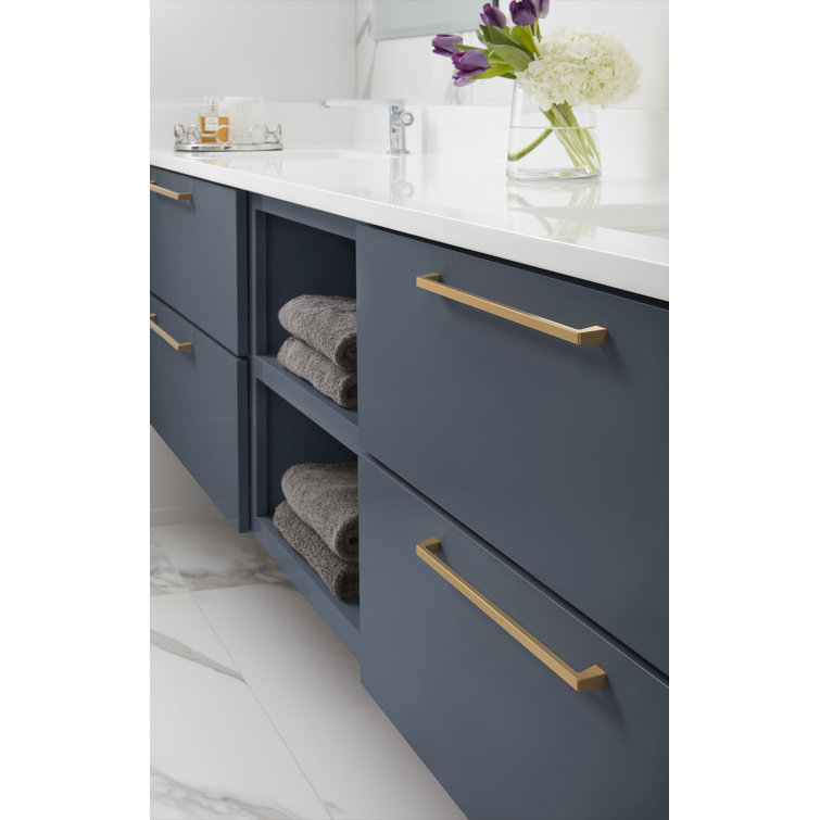 Champagne Bronze 13.5" Modern Cabinet Bar Pull