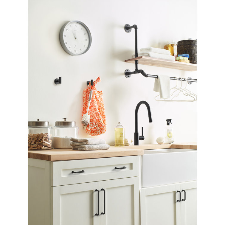 Matte Black 5-1/16" Center-to-Center Arch Cabinet Pull