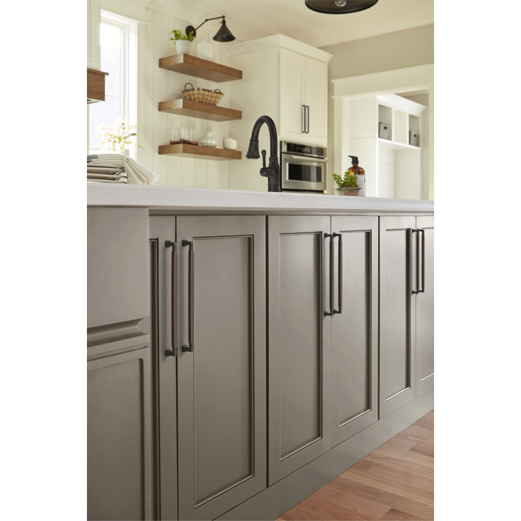 Golden Champagne 12-5/8" Modern Cabinet Pull with Mounting Hardware