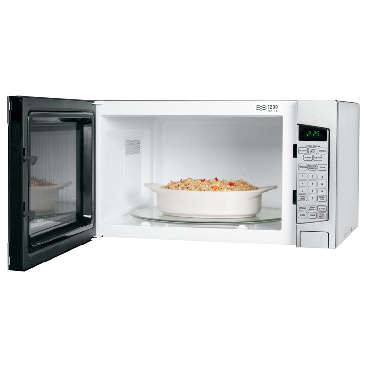 Large Stainless Steel Freestanding Countertop Microwave Oven