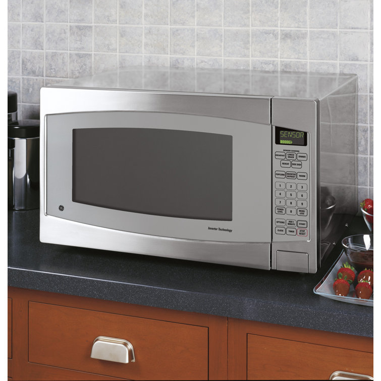 Large Stainless Steel Freestanding Countertop Microwave Oven