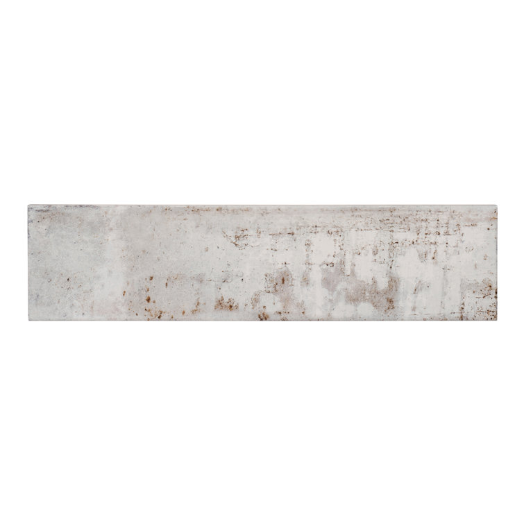 Serenite 4" x 16" Glazed Blue Porcelain Subway Wall Tile