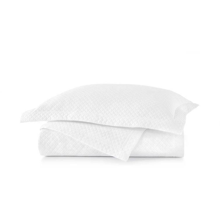 Oxford King White Organic Cotton Blend Throw Blanket