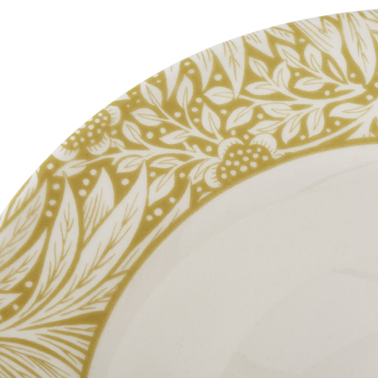 Morris & Co Heritage Porcelain 12-Piece Dinner Set