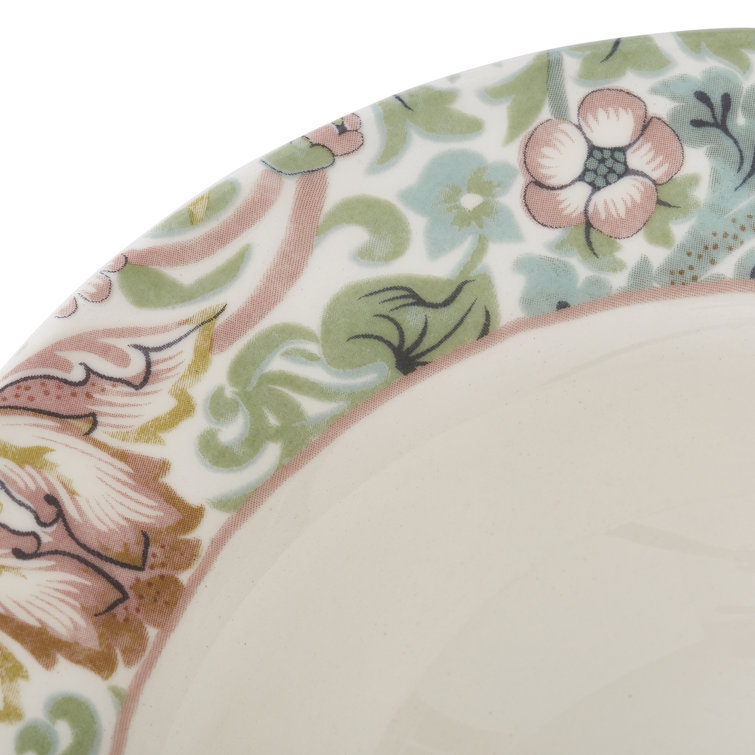 Morris & Co Heritage Porcelain 12-Piece Dinner Set