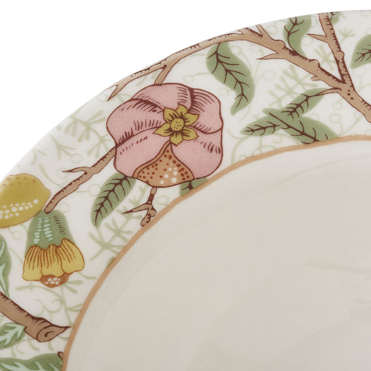 Morris & Co Heritage Porcelain 12-Piece Dinner Set