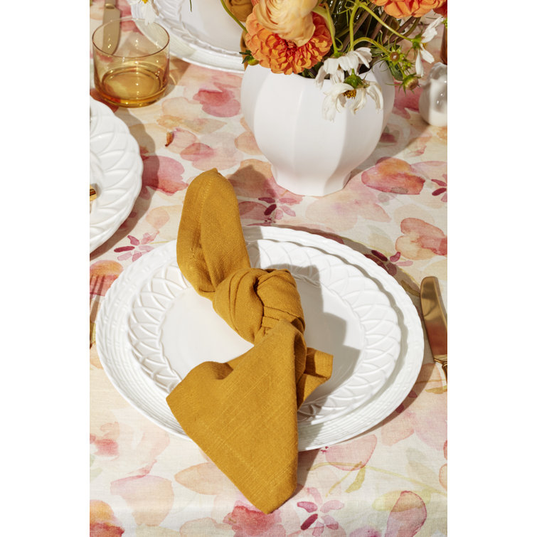 White Porcelain 12-Piece Embossed Dinnerware Set