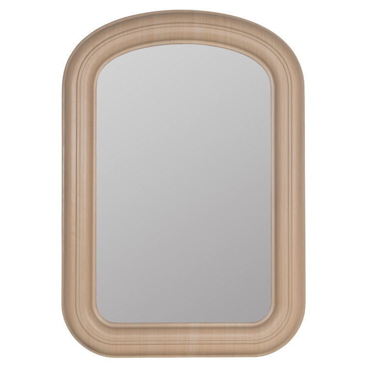Phoebe Natural Oak Veneer Wall Mirror