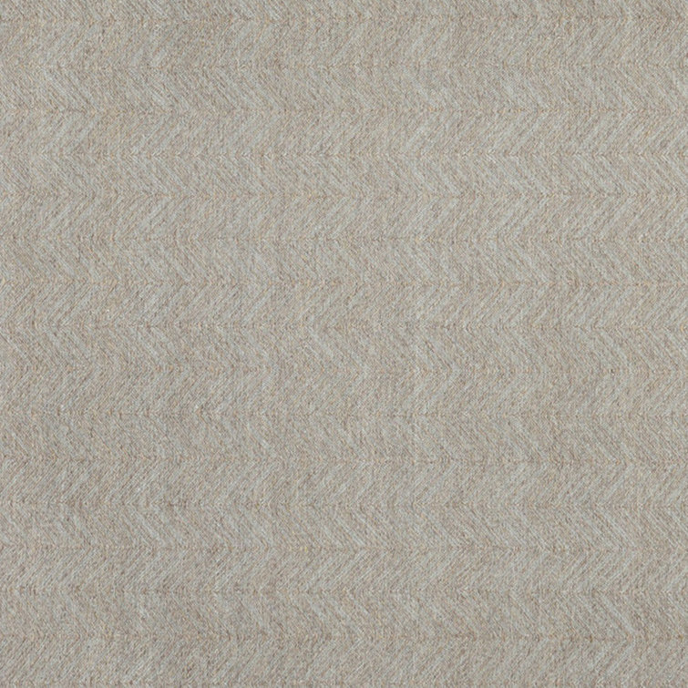 Light Grey Herringbone Handwoven Reversible 4' x 6' Rug