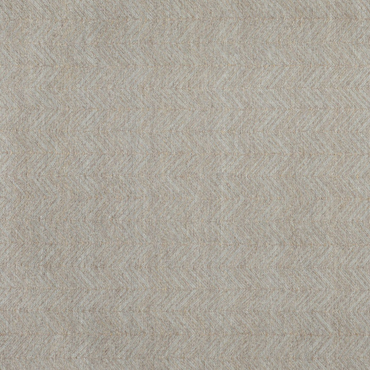 Dune Gray Herringbone Handwoven Reversible 8' x 10' Rug