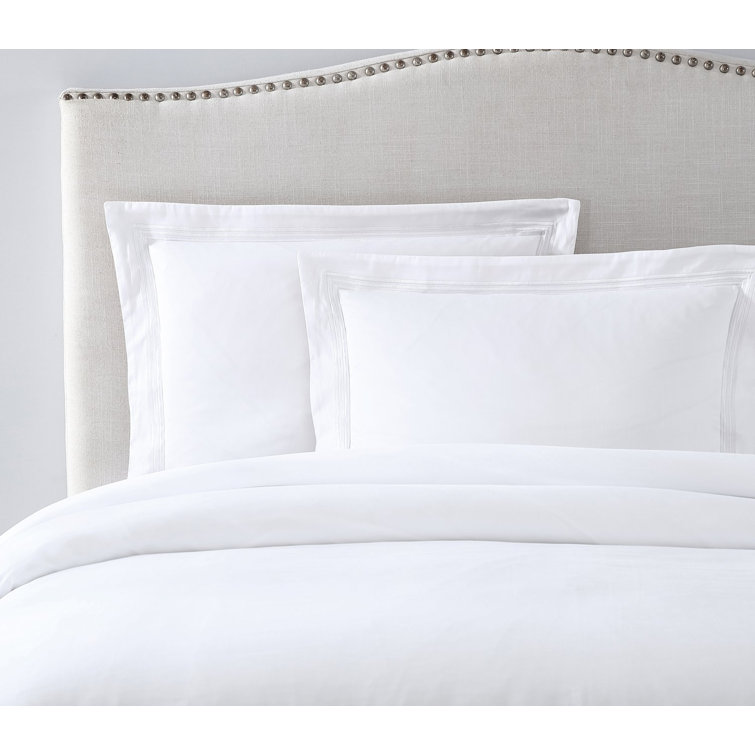 White Queen Egyptian Cotton Sateen Duvet Cover Set