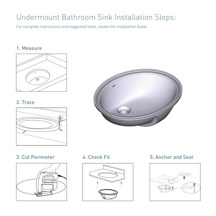 White Ceramic Oval Undermount Bathroom Sink with Gloss Finish