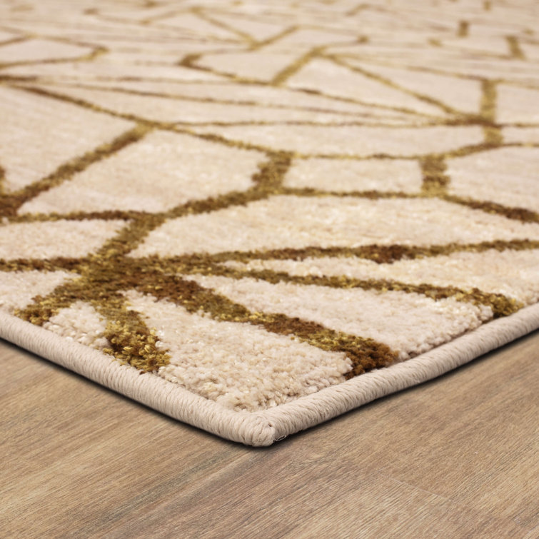 Celeste Multi-Color Geometric Wool Accent Rug