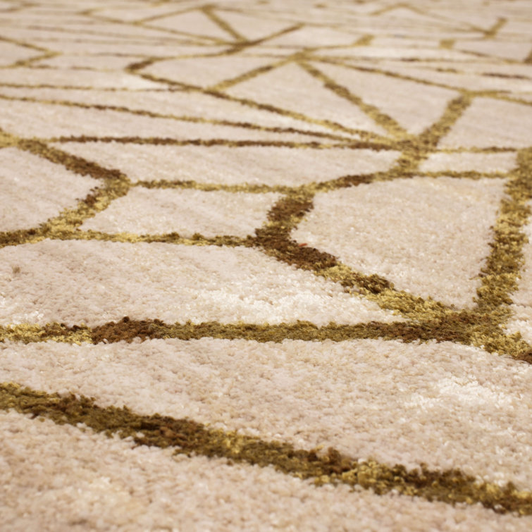 Celeste Multi-Color Geometric Wool Accent Rug