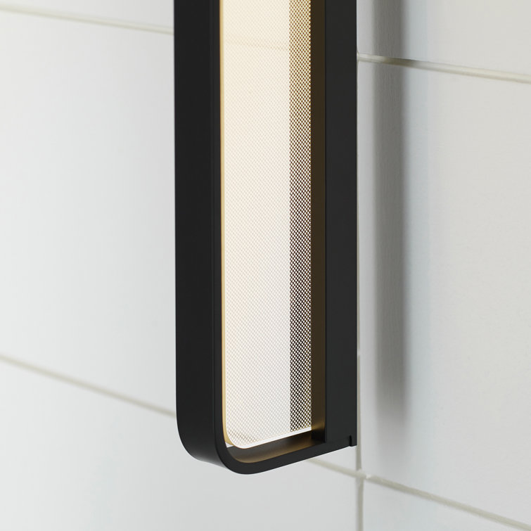 Matte Black 24" LED Dimmable Bath Bar Light