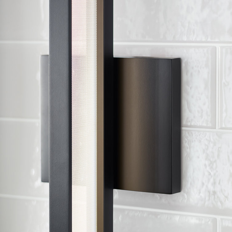 Matte Black 24" LED Dimmable Bath Bar Light