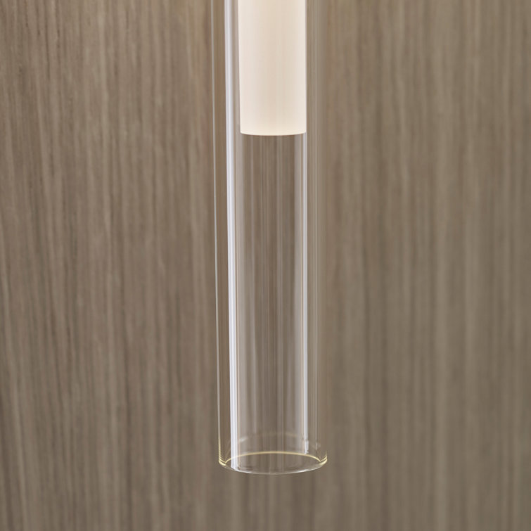 Elegant Brass Cylinder Dimmable Outdoor LED Sconce