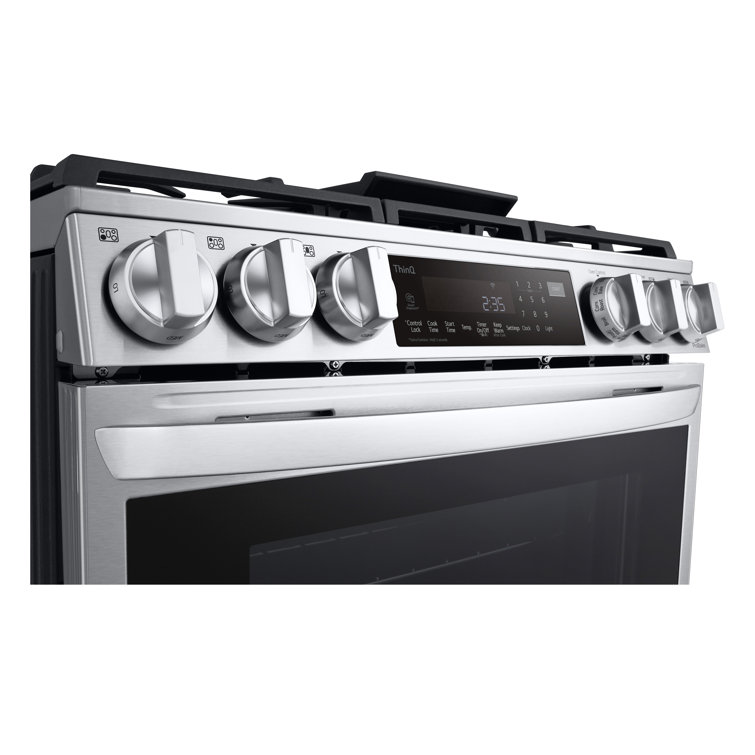 6.3 cu. ft. Stainless Steel Smart Dual Fuel Convection Range with Warming Drawer