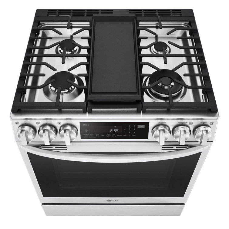 6.3 cu. ft. Stainless Steel Smart Dual Fuel Convection Range with Warming Drawer