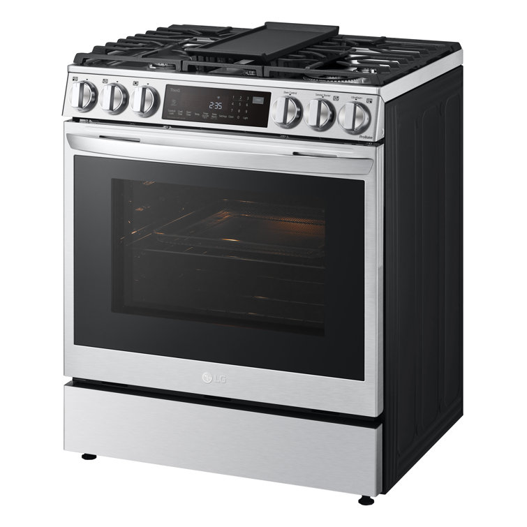 6.3 cu. ft. Stainless Steel Smart Dual Fuel Convection Range with Warming Drawer
