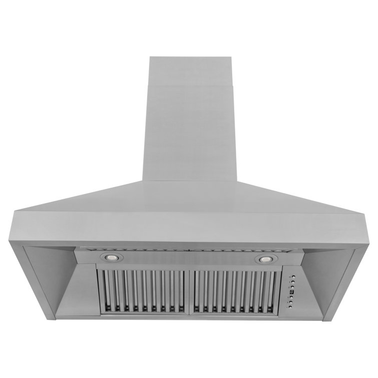 36-inch Stainless Steel Wall Mounted Convertible Range Hood