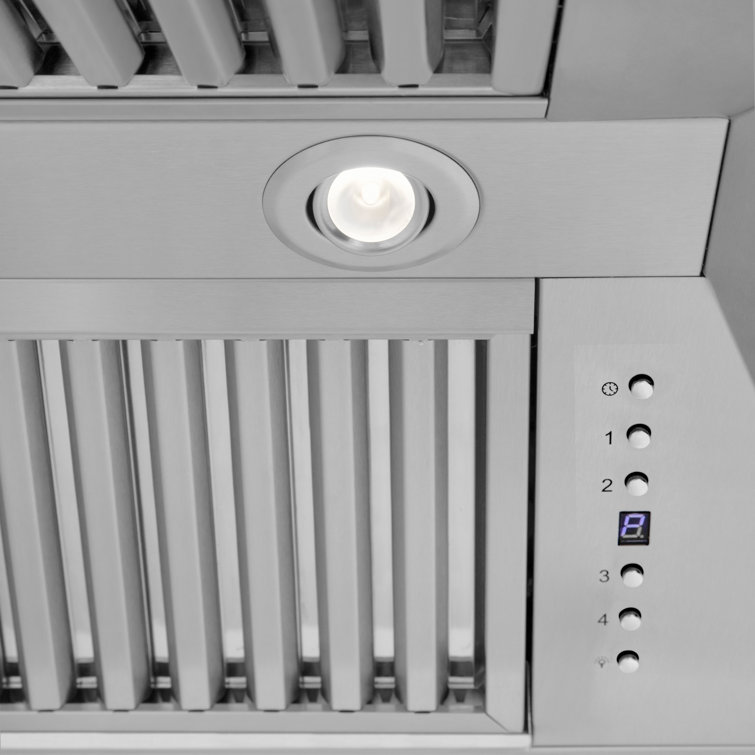 36-inch Stainless Steel Wall Mounted Convertible Range Hood