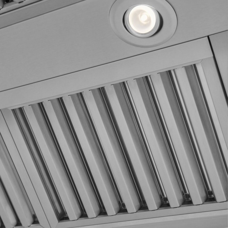 36-inch Stainless Steel Wall Mounted Convertible Range Hood