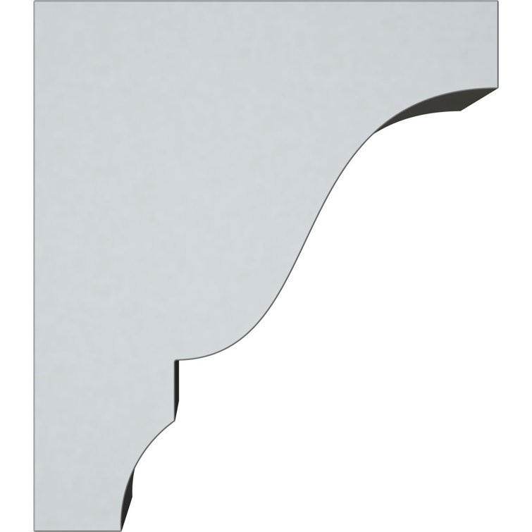 Elegant Urethane 6" H Decorative Corbel for Indoor & Outdoor