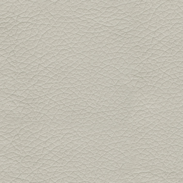 White Faux Leather Modern Stationary Loveseat with Flared Arms