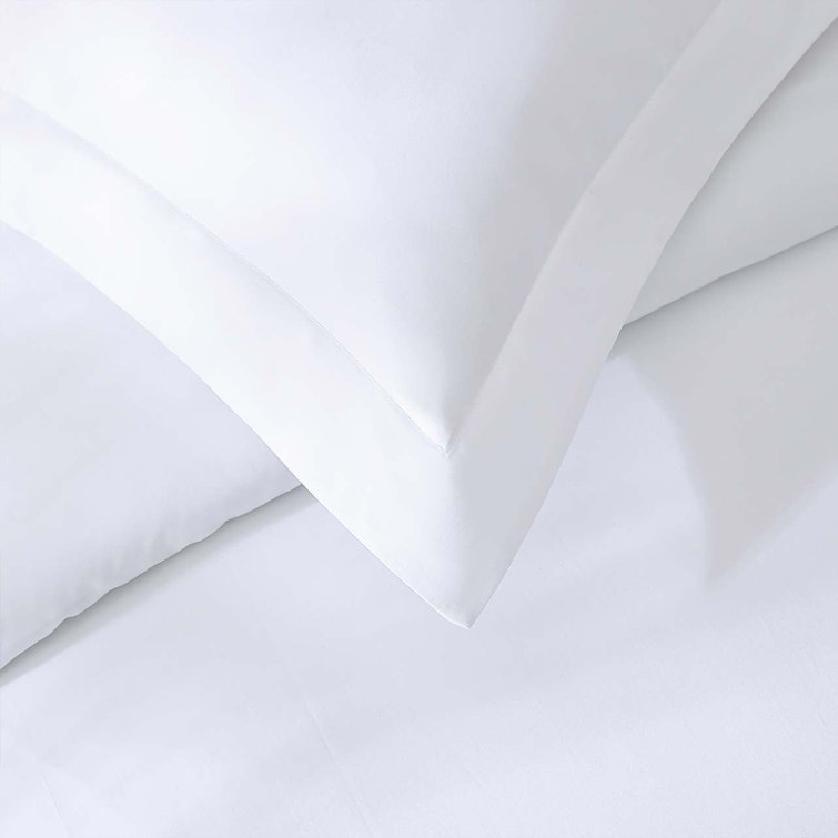 White Queen Ultra Sateen Cotton Duvet Cover Set