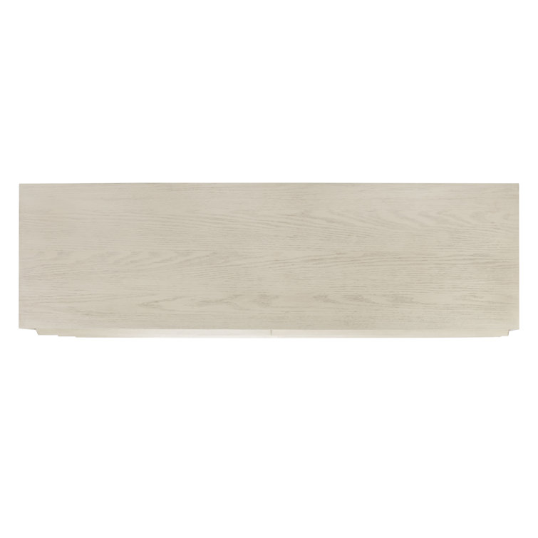 Deirdra Whitewashed Oak 6-Drawer Dresser with Sleek Handles
