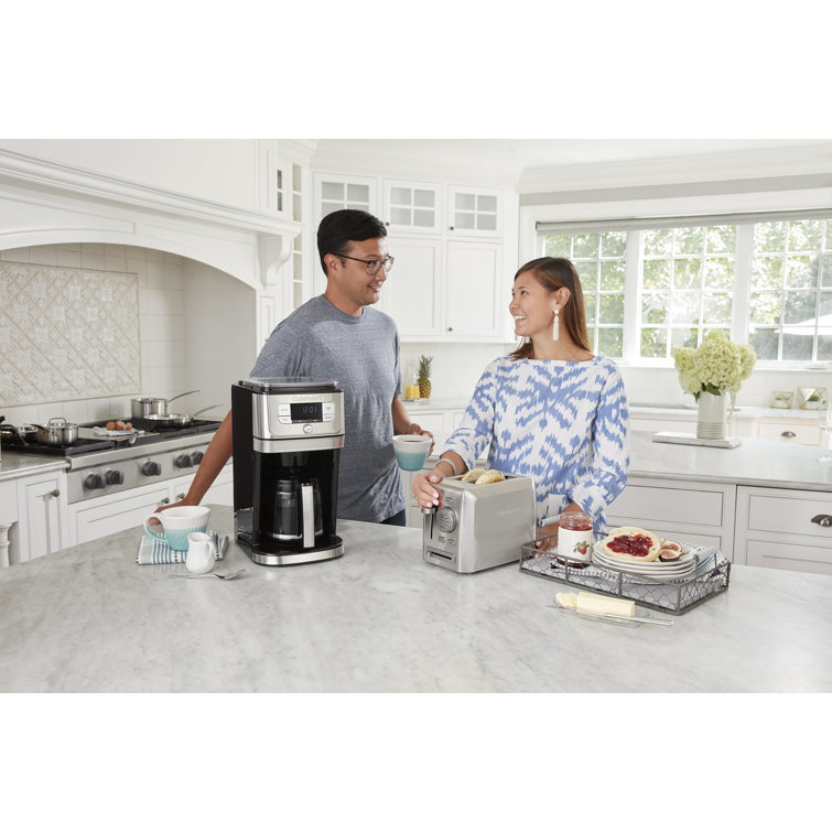 Stainless Steel 2-Slice Toaster with Wide Slot and Crumb Tray