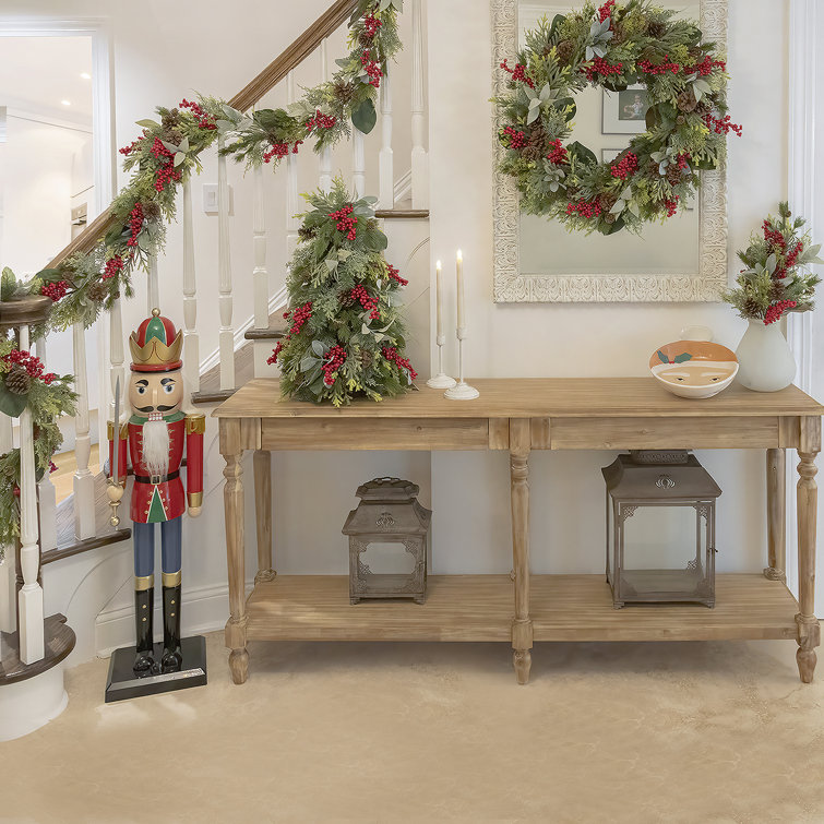 Evergreen Pinecone Elegance 9 ft. Winter Garland