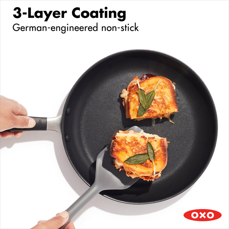 OXO 10-Piece Non-Stick Aluminum Cookware Set with Glass Lids