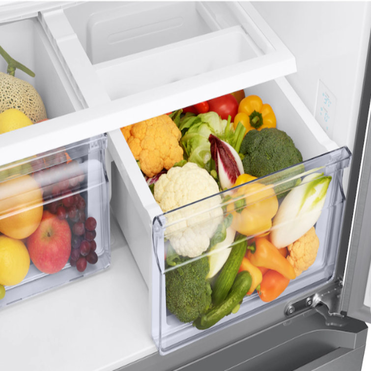 Stainless Steel Smart French Door Refrigerator with Ice Maker
