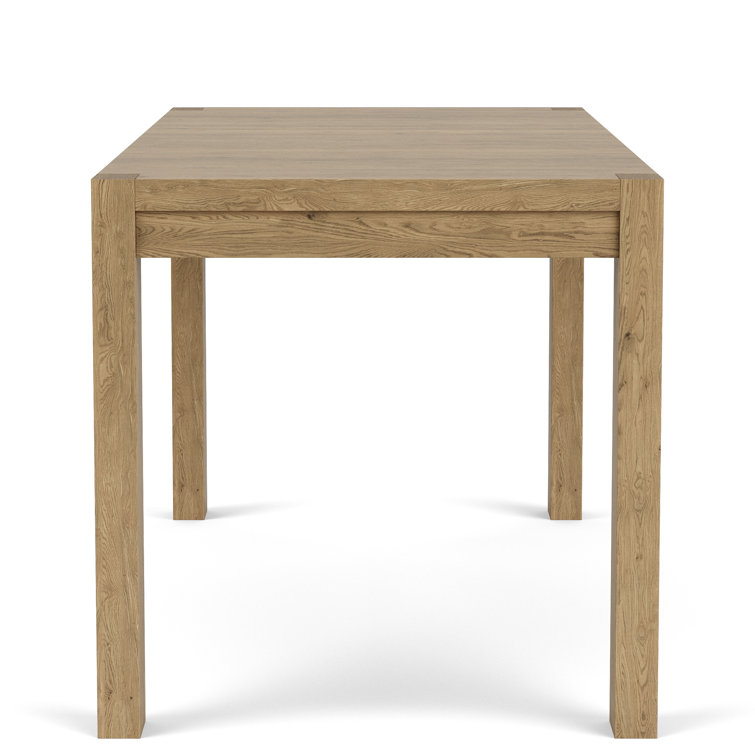 Pale Oak Extendable Counter Height Dining Table