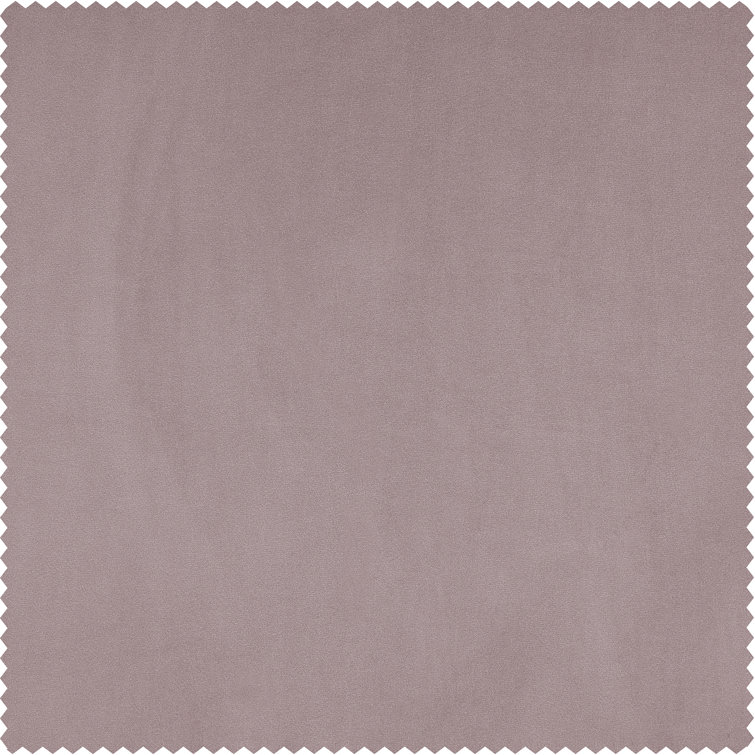 Matra Plush Velvet Curtains for Bedroom - Room Darkening Curtains for Living Room Window Single Panel