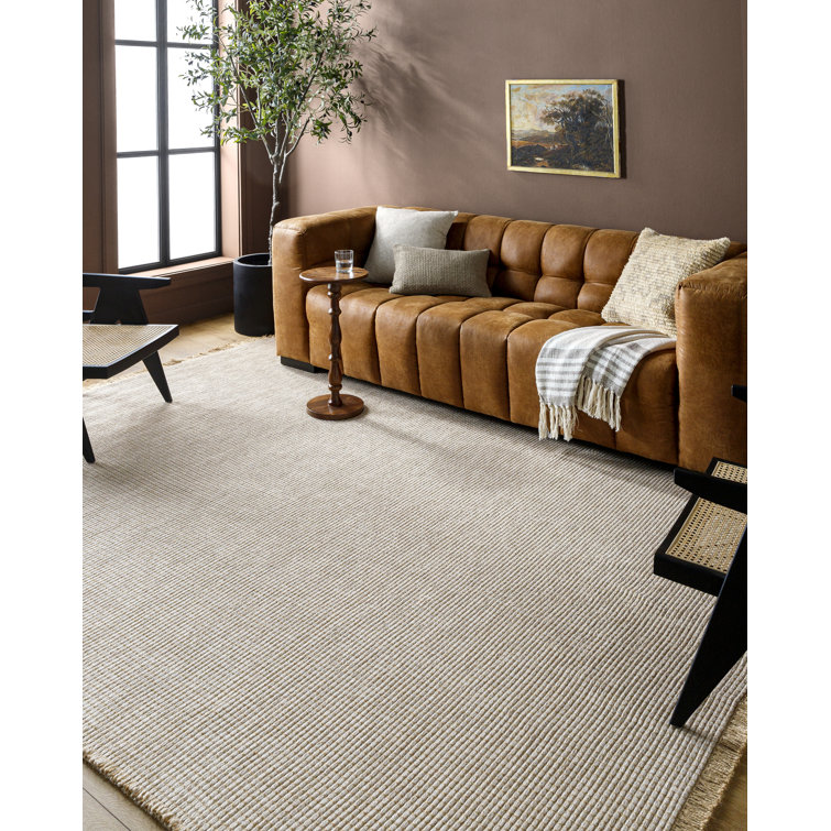 Light Beige Rectangular Synthetic Easy Care Area Rug