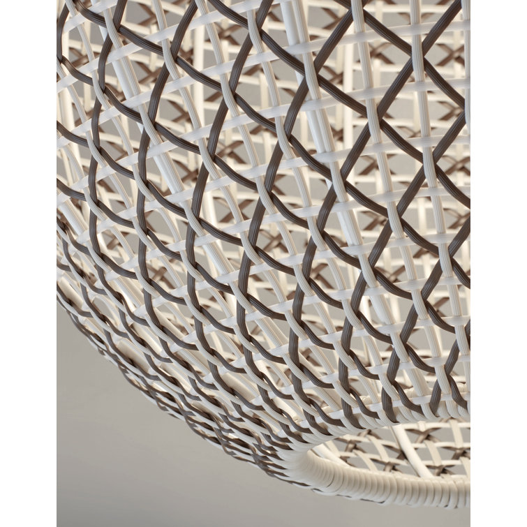 Nans Graphite Brown Globe LED Pendant for Indoor/Outdoor Use