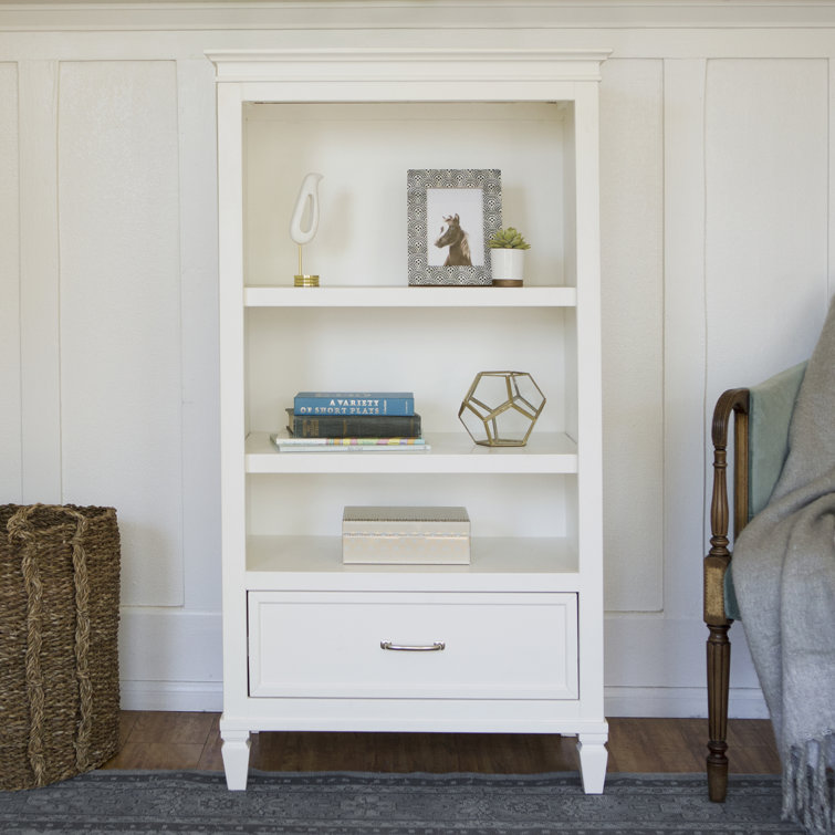 Darlington Classic French Country Inspired Kids Bookcase in Warm White