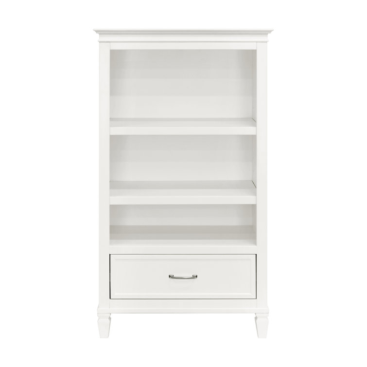 Darlington Classic French Country Inspired Kids Bookcase in Warm White