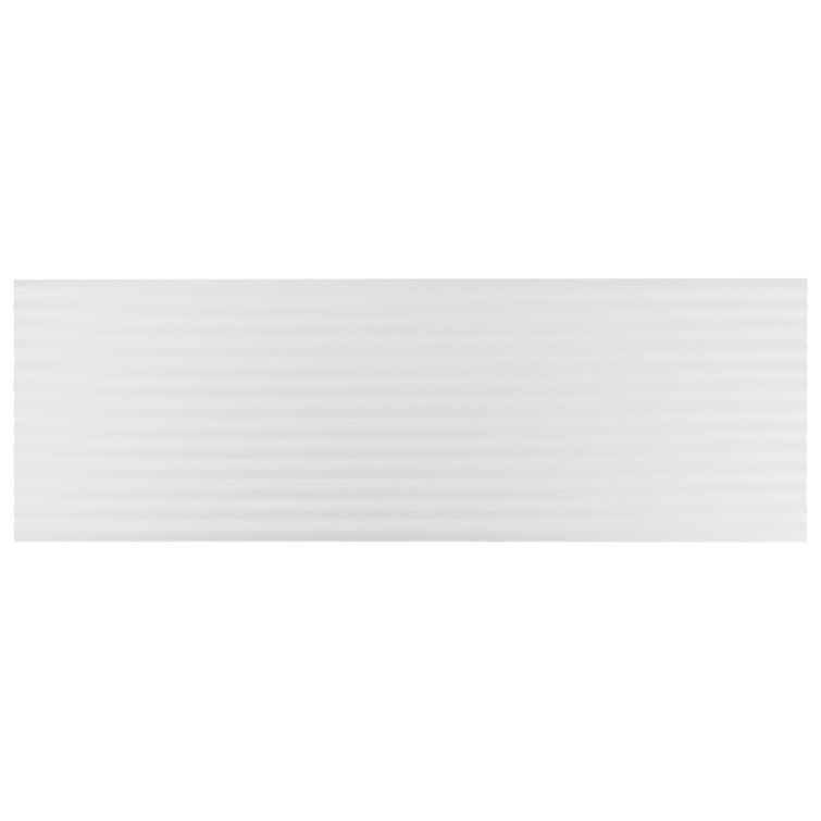 Linear White 12x36 Matte Ceramic Wall Tile