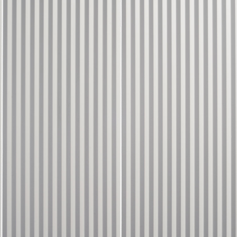 Linear White 12x36 Matte Ceramic Wall Tile
