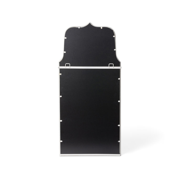 Elegant Keyhole Shape Metal Framed Wall Mirror