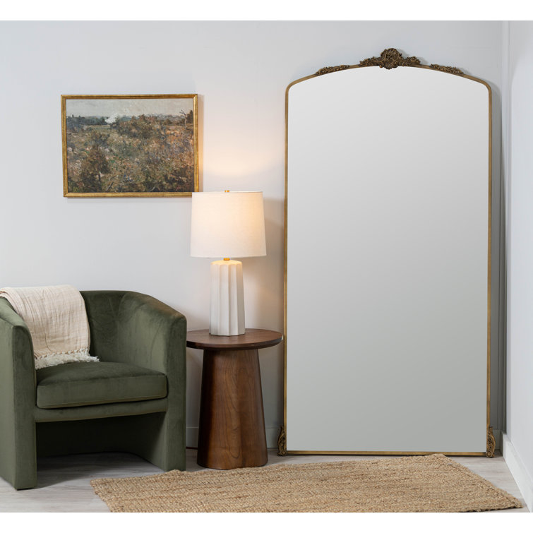Ornate Gold Freestanding Full Length Mirror
