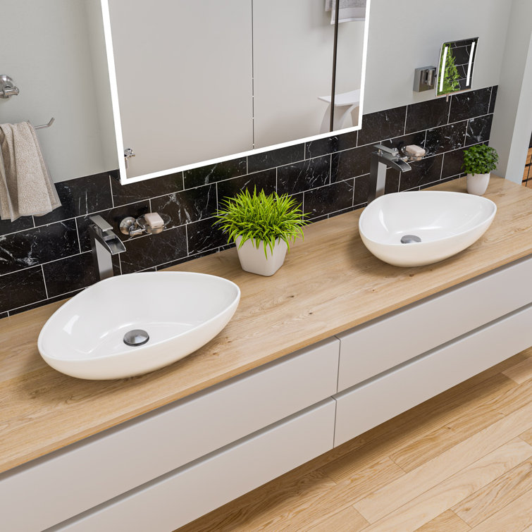 Brushed Nickel Brass Pop-Up Drain for Bathroom Sink