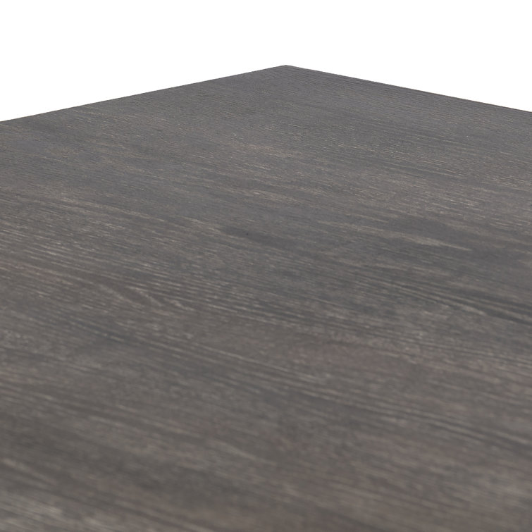 Black Burnt Oak Rectangular Dining Table for Ten